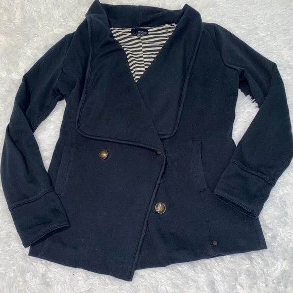 Black O'Neill Cotton Jacket - Picture 1 of 5